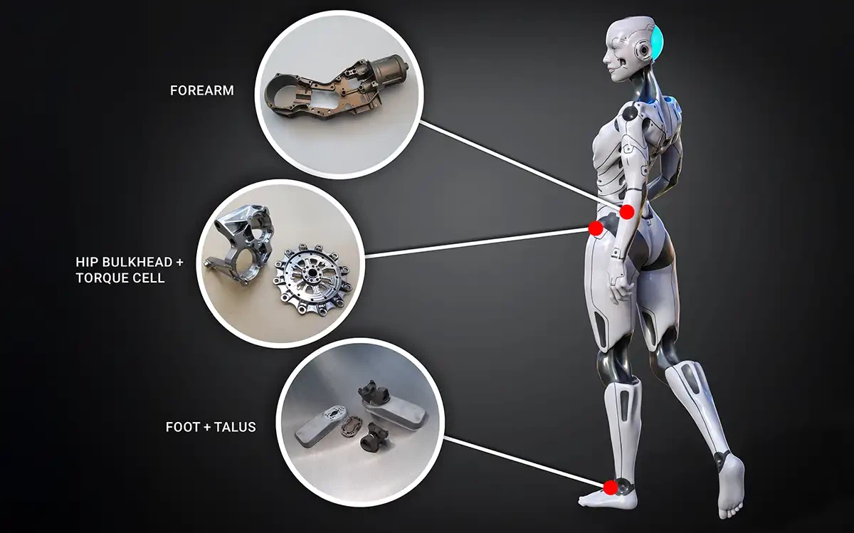 Alüminyum Alaşımlı Robotik-parça Döküm11
